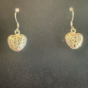Dangle Heart Earrings